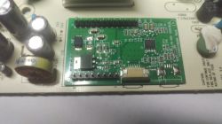 HP LA2306X monitor does not turn on, does not respond to power