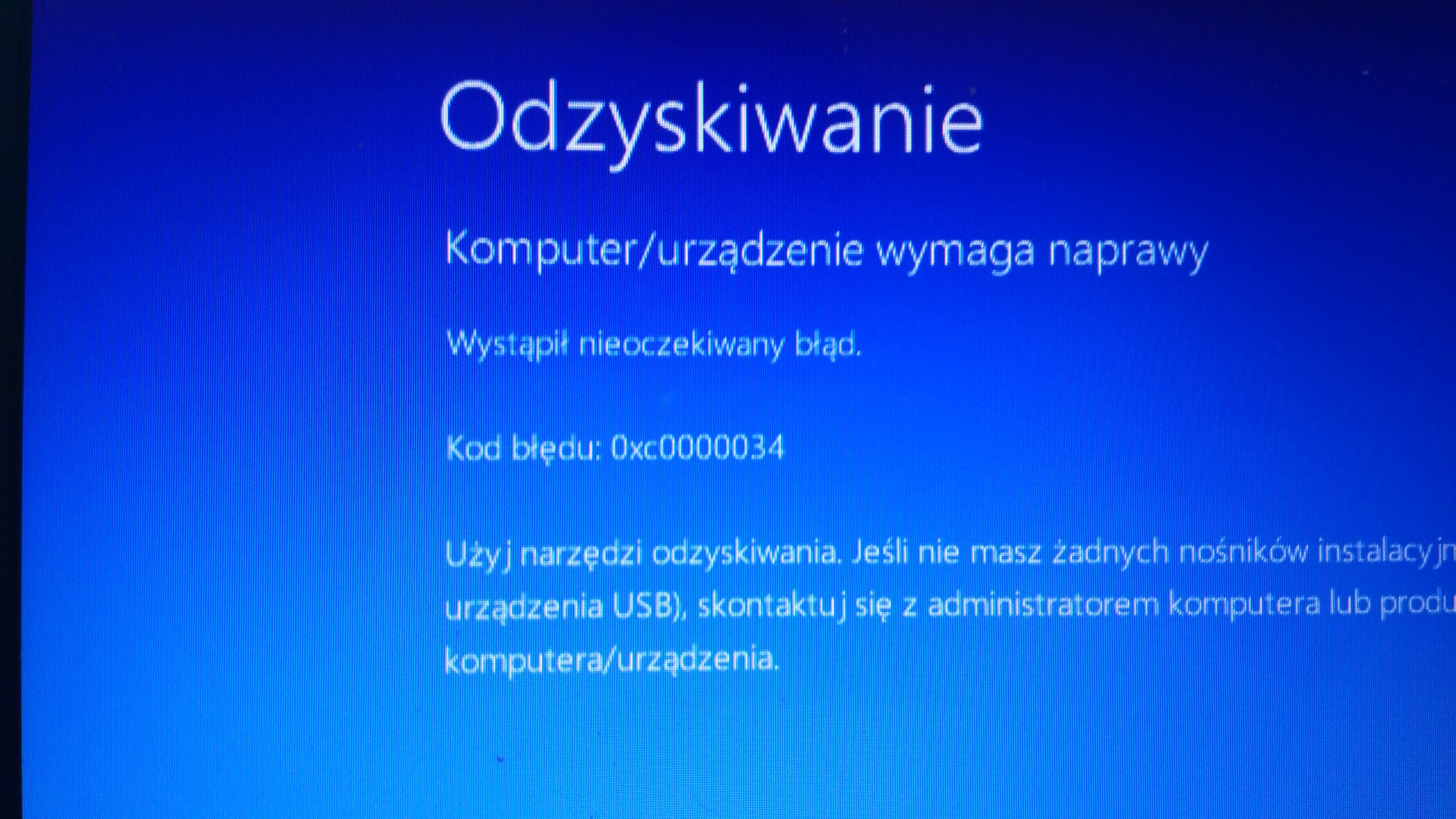 Windows 10 UEFI GPT Failure Post Disk Copy - Bluescreen Error 0xc0000034