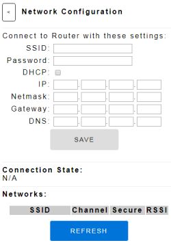 How do I set the ESP8266 to AP mode for WiFi network selection on first startup?