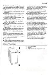 Electrolux EWT 10115W user manual PL