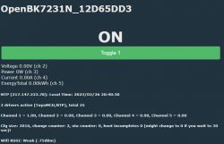 EAMPDW-TY63 Alternative Firmware: Access Measurement Data with OpenBeken via TuyaMCU