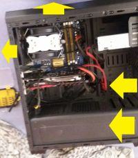 Overclocking płyty AsRock n68C-S UCC - chłodzenie mostka północnego