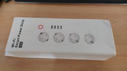 [BK7231N] Tuya Smart Power Strip Review: 4AC + 4USB Ports, AliExpress, YX-B3S1-VER00 PCB
