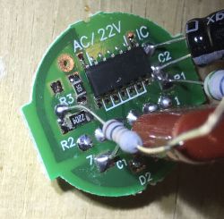 Test i wnętrze modułu voltomierza AC20-500V AD101-22VM Test i wnętrze modułu voltomierza AC20-500V AD101-22VM