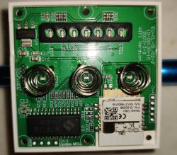 Currysmarter Gen6 Control Module Circuit Board Close-up of the control module circuit board with visible electronic components.