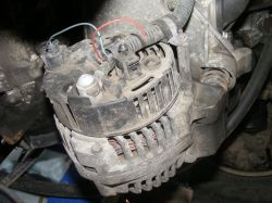 VW T4 miga kontrolka oleju,obrotomierz nie działa-przerwa obwodu alternatora