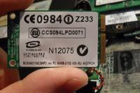 Compaq Presario F715OE - Laptop nagle przestał wyszukiwać sieci bezprzewodowej.