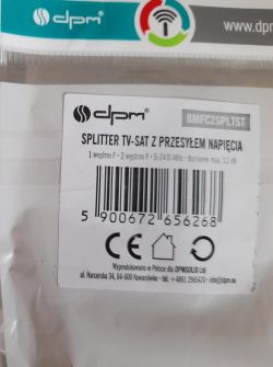 Instalacja antenowa z Dipol 19/21-60: Odbiór tylko dwóch MUX-ów, splittery i ich kompatybilność