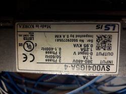 Wartości rezystancji R68, R69, R75 w falowniku LS SV004iG5A-4 - poszukiwanie schematu