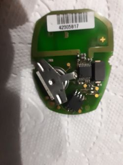 Citroen Xsara FL - Schemat pilota centralnego zamka