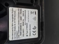 Siemens TE651209GB (typ CTES32X) – błędy, znaczenie BU Timeout, Overcurrent, NTC, Ceramic Valve