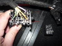 citroen C5 III - brak świateł stop w gnieździe do przyczepki