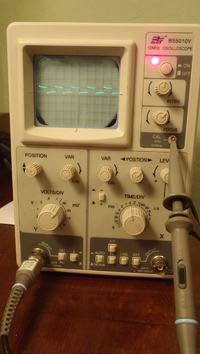 Oscyloskop BST BS5010V - brak możliwości kalibracji sondy pomiarowej