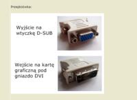 Czy adapter VGA na DVI zapewni dobrą jakość obrazu?
