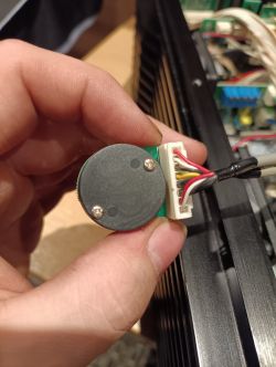 Laserworld cs-1000 RGB świeci, ale nie działa silniczek