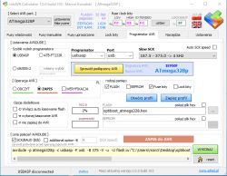 Atmega328P: Dziwne problemy z programowaniem, TL866II Plus, MkAVR Calculator, USBasp