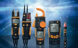 Seria urządzeń do pomiarów parametrów elektrycznych Testo