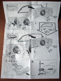 Astra G, mocowanie żarówki świateł mijania