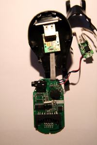 Transmiter FM - urwany kabelek - 3 kolory przewodów