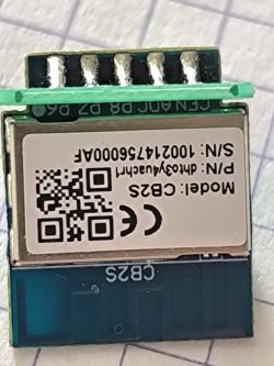 CB2S module with visible pins and model marking on the label