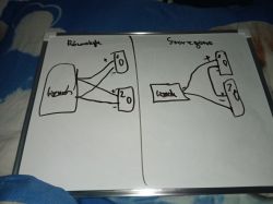 Jak podłączyć 8 lub 4 głośniki 8ohm do wieży 8ohm