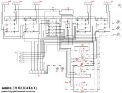 Amica HK1204 kuchenka- schemat i instrukcja obsługi?