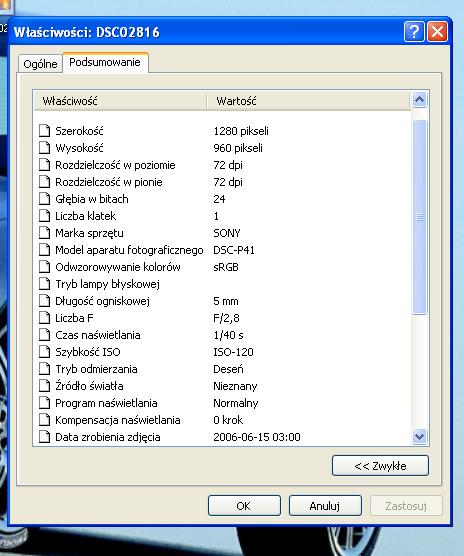 Mam problem z moim sony DSC-P41 kto doradzi??