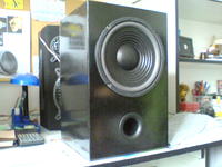 SUBWOFER 20cm problem z tunelem bass reflex