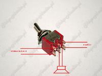 Prelączane zasilania przednich glosnikow