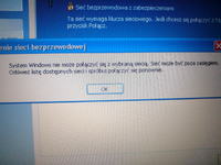 Karta sieciowa Wirless LAN nie łączy się z internetem. Karta sieciowa Wirless LAN nie łączy się z internetem.