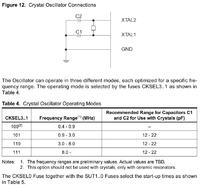 kwarc i kondensatory pod XTAL1 i XTAL2 attiny2313