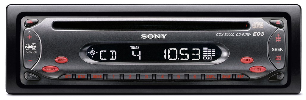Sony cdxs2000 nie działają przyciski elektroda.pl