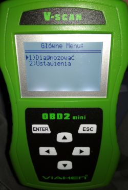 V-scan, tani skaner diagnostyczny OBD2 V-scan, tani skaner diagnostyczny OBD2