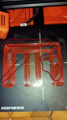 Drukarka 3D Homers Tarantula Pro. Gubi kroki z karty sd