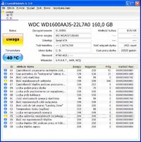 WDC WD1600AAJS-22L7A0 - Samoczynny reset komputera, sprawdzanie dysku CHKDSK WDC WD1600AAJS-22L7A0 - Samoczynny reset komputera, sprawdzanie dysku CHKDSK