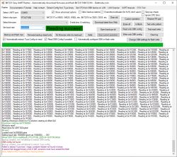 Screenshot of BK7231 Easy UART Flasher showing “Reading success!” message