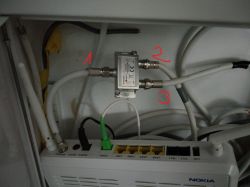 Rozdzielenie kablówki cyfrowej na dwa TV - brak wszystkich programów