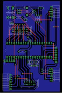 [ATmega32][C] - Zegar na ściane z wyświetlaczem 12x30