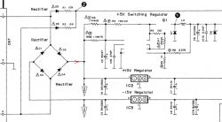 Technics KN1000: Usterka zasilania 5V, M5291P, szumy i zniekształcenia, alternatywne rozwiązania