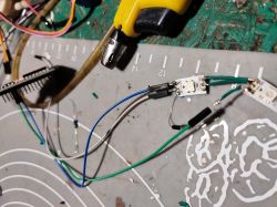 WS2812B LED not working with ESP32 CP2102 on GPIO2/5/13/35 – wiring or code issue?