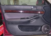 Wygłusznie drzwi i glośnik 110->165mm w Audi A3