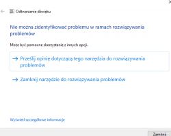 Po ponownym uruchomieniu komputera nie działa dzwięk