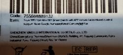 Tuya WiFi 15A Mini Smart Switch Label Label of Tuya WiFi 15A Mini Smart Switch