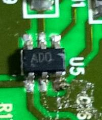 CAS SW-1 - Wymiana uszkodzonego przetwornika A/D, brak oznaczeń na schemacie