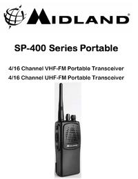 Midland SP 400 VHF UHF Porto Manual
