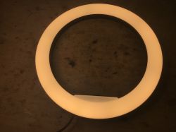 Lampa pierścieniowa LED USB RGBCW - budowa, wnętrze, naprawa