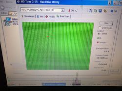 Ocena kondycji dysku WD800BEVS 75RST0 w starym laptopie IBM t60 z Win XP