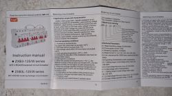 Tuya ZXB3-125/W Energy Meters Instruction Manual Instruction manual for Tuya ZXB3-125/W series energy meters.