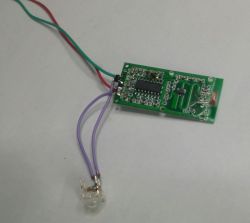 Mała lampka nocna z czujnikiem mikrofalowym RCWL-0516 Mała lampka nocna z czujnikiem mikrofalowym RCWL-0516