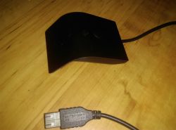 Co to za urządzenie Logitech znalezione z drukarką HP F4180?